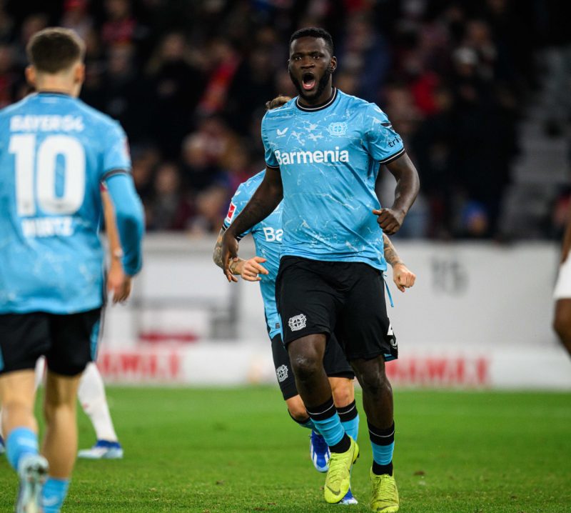 Boniface geeft zijn 7e assist van het seizoen terwijl Leverkusen hun ongeslagen reeks behoudt