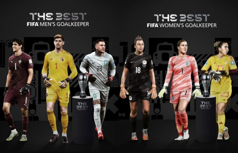 Finalisten in de categorieën Beste FIFA Voetbalprijs 2023: Doelmannen bij mannen en vrouwen bekendgemaakt