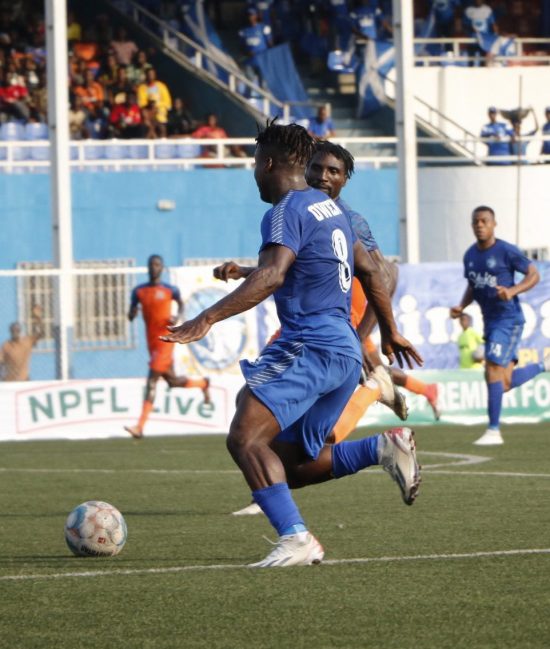 NPFL: Doma United verlengt ongeslagen reeks, Enyimba verslaat Sunshine Stars