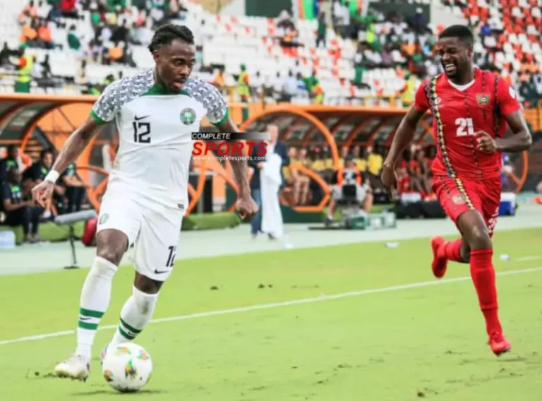 AFCON 2023: Osayi-Samuel benadrukt het belang van het benutten van scoringskansen door de Super Eagles