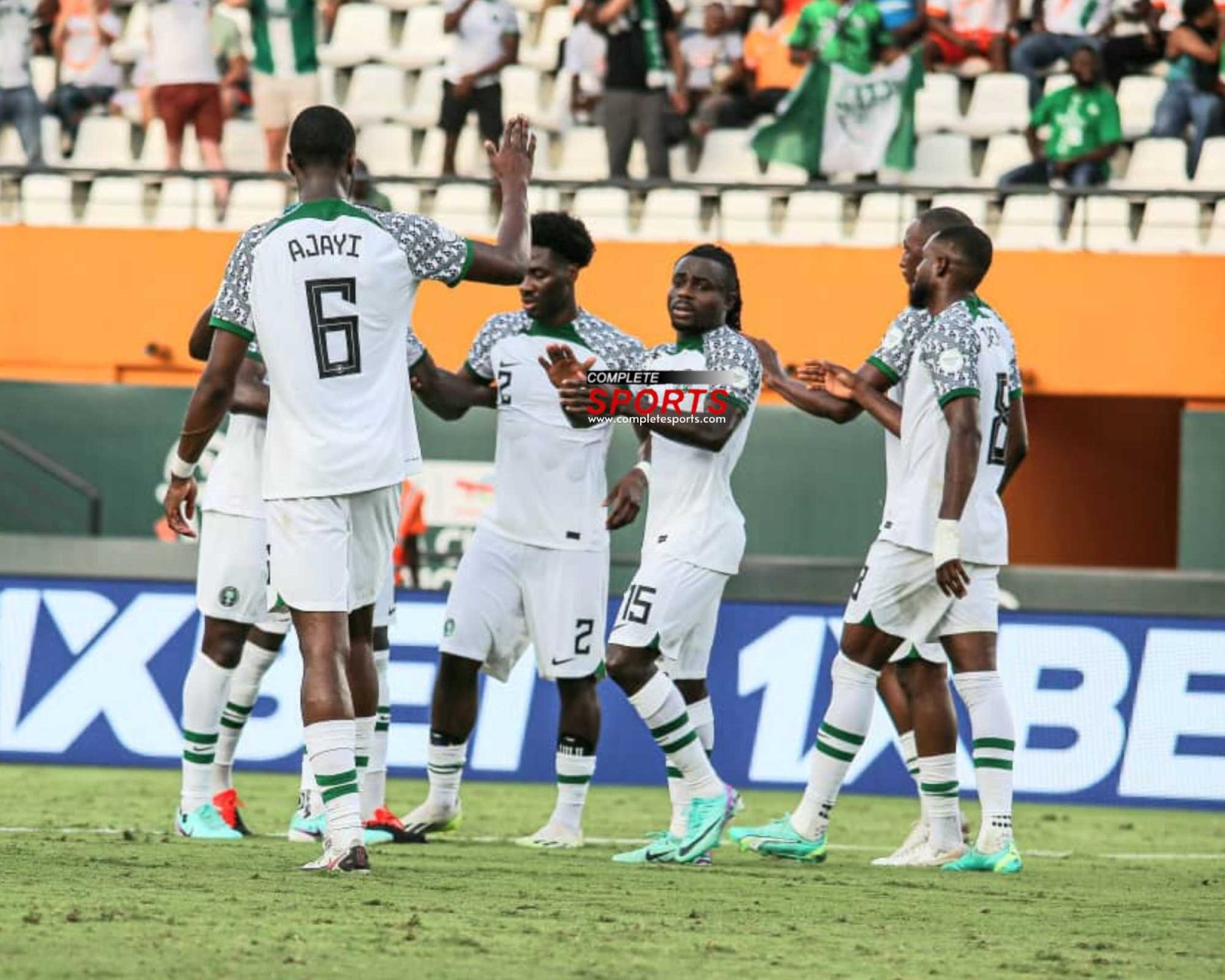 AFCON 2023: Simon wint de Man-van-de-Wedstrijd Award in de overwinning van de Eagles op Guinea-Bissau