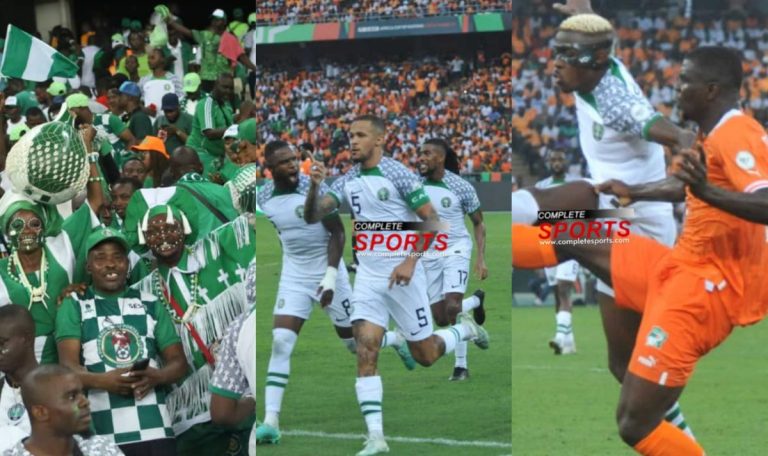 AFCON 2023: Visuele Odyssee van de Overwinning van de Super Eagles op Ivoorkust