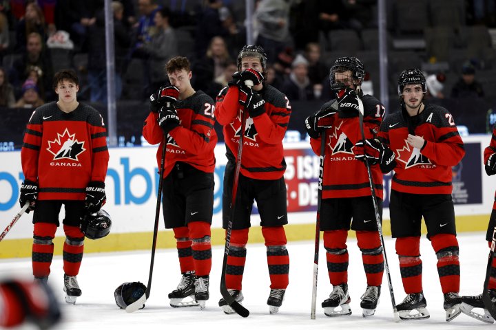 Canada eliminated from world junior hockey championship following 3-2 defeat against Czech Republic