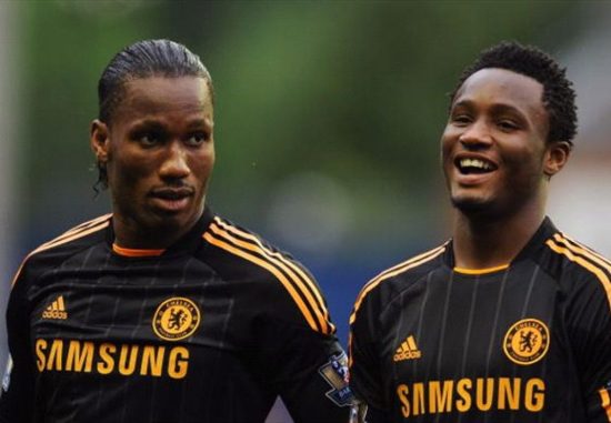 Drogba geniet van het spelen tegen Man United en Liverpool - Mikel