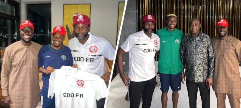 Edo FA eert Musa en Osimhen in Abidjan