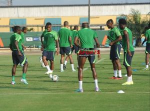 In beeld: Donderdagse trainingsessie van de Super Eagles tijdens AFCON 2023