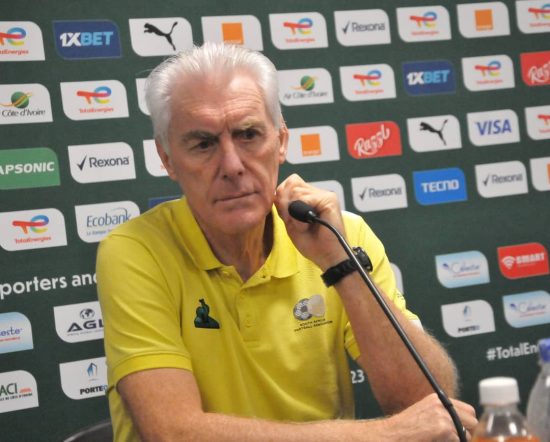 AFCON 2023: Zuid-Afrikaanse coach Broos richt zich op derde plaats