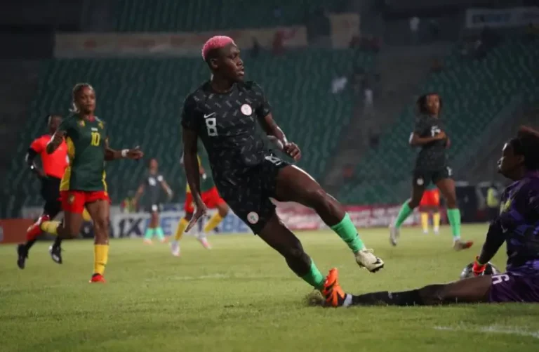 Kwalificatiewedstrijden Parijs 2024: S/Falcons houden Kameroen op gelijkspel in eerste wedstrijd op vreemde bodem