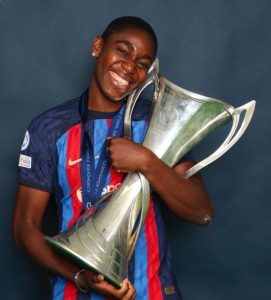 UEFA reageert op het vertrek van Oshoala bij Barcelona