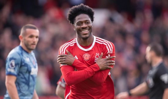 Aina keert terug naar de training van Nottingham Forest