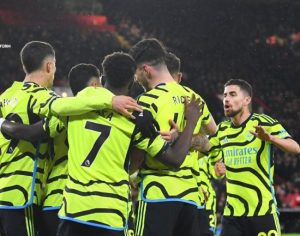 Arsenal maakt geschiedenis na grote overwinning bij Sheffield United