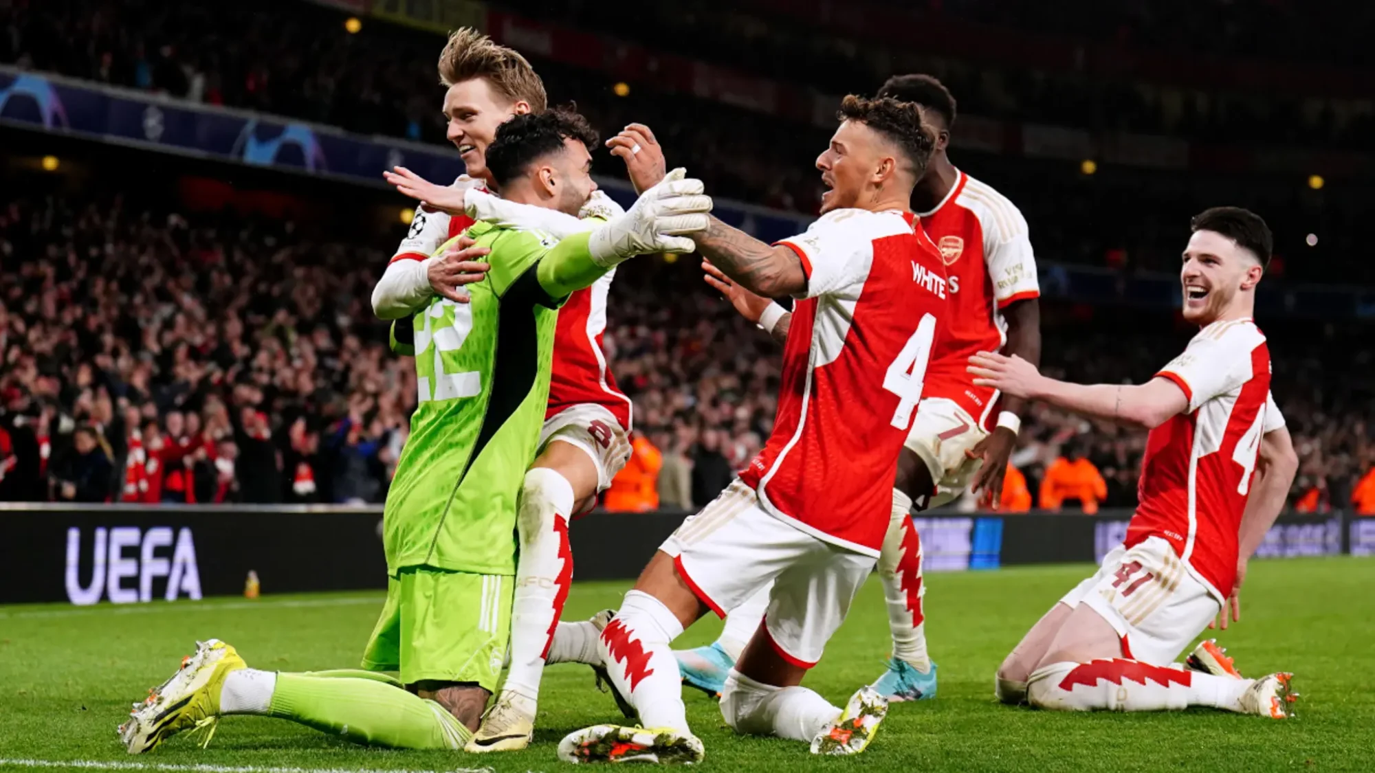 Arsenal tegen Bayern en Madrid tegen City in kwartfinales van de UCL