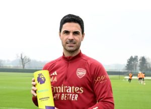 Arteta en Hojlund winnen de EPL Manager en Speler van de Maand Award voor februari