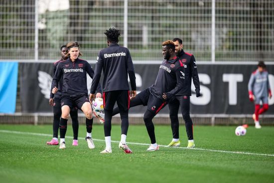 Bonifatius keert terug naar de training van Bayer Leverkusen