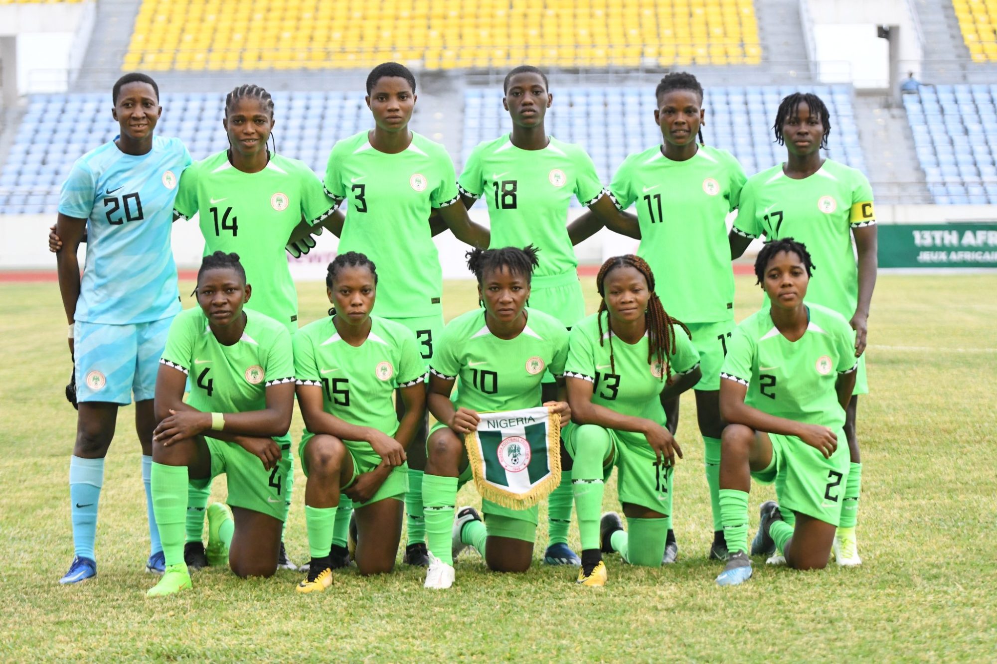 Gusau vertelt Falconets om zich te richten op het Wereldkampioenschap na verlies van gouden medaille