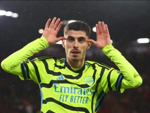 Havertz maakt geschiedenis in Arsenal's 6-0 overwinning op Sheffield United