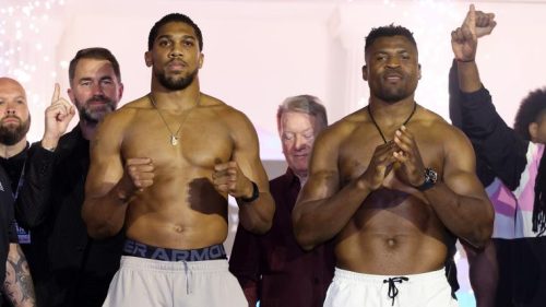 Ngannou zal Joshua neerhalen in Saudi-Arabië - Onana