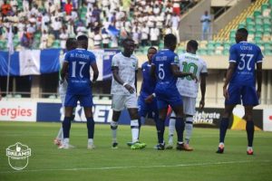 Rivers United verslaat Dreams FC uit Ghana en verzekert zich van een plek in de kwartfinale van de CAF Confederation Cup.