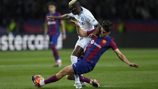 UCL: Barcelona-talent verheugd om Osimhen te stoppen met scoren