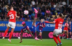 Oshoala wint UEFA Women's Champions League Doelpunt van het Seizoen