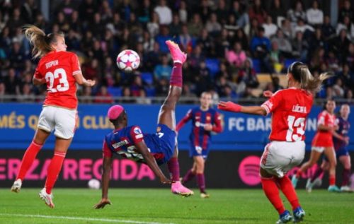 Oshoala wint UEFA Women’s Champions League Doelpunt van het Seizoen