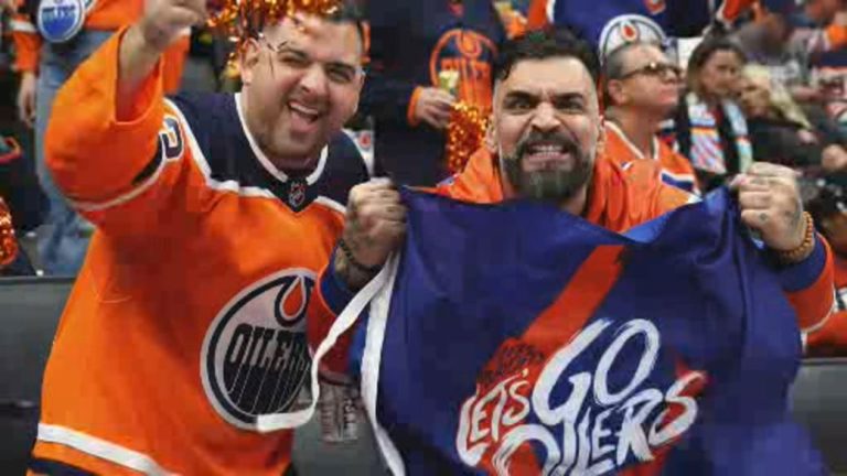 Edmonton Oilers Fans Fill Plaza as Team Forces Winner-Take-All Stanley Cup Final