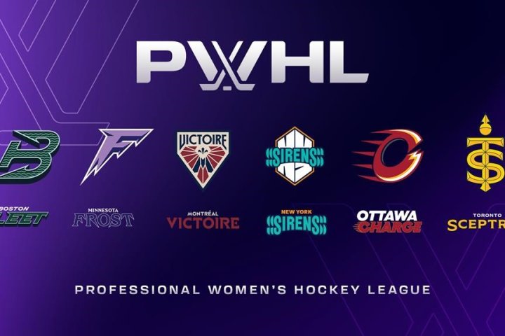 PWHL reveals names and logos for six teams for upcoming second season