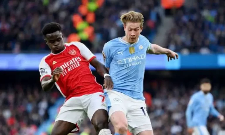 Voorspelling van Shearer voor Man City tegen Arsenal