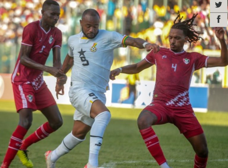 AFCON 2025 Kwalificatie: Black Stars Hopen op kwalificatie lijden grote klap na nederlaag tegen Soedan