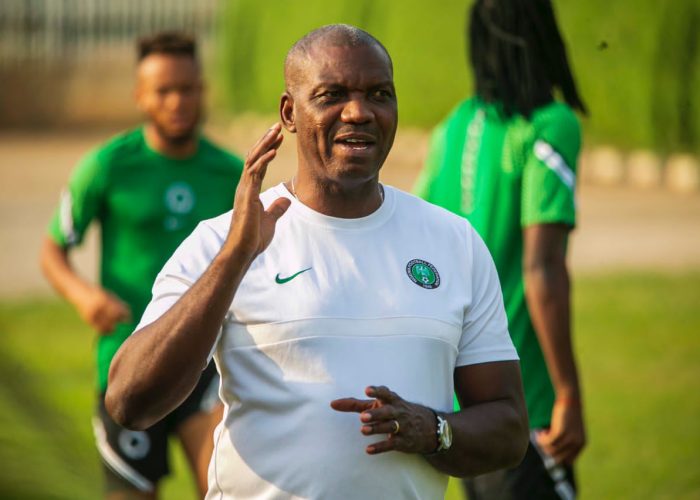 AFCON 2025 Kwalificaties: Eguavoen spreekt over afwezigheid van Osimhen; vertrouwt op Boniface, Awoniyi