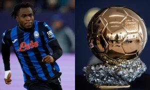 Atalanta prijst Lookman voor prestatie op Ballon d'Or