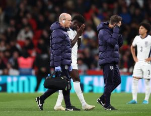 Engeland Coach Geeft Update over Saka's Blessure