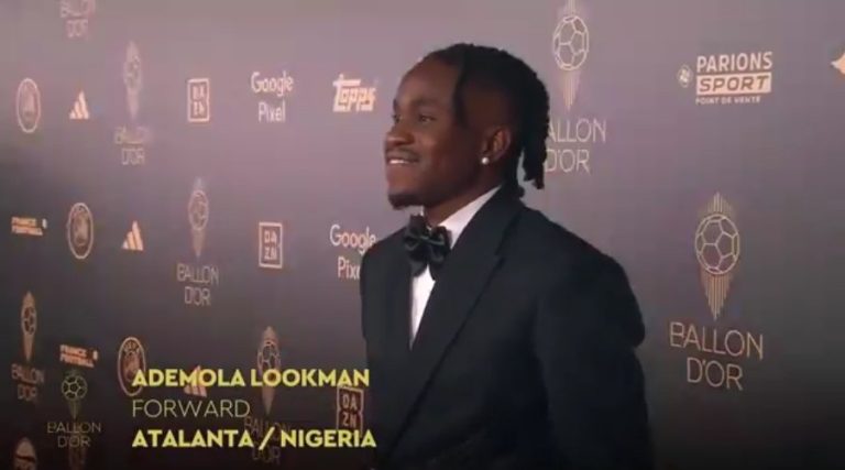 Gusau prijst Lookman voor prestatie op Ballon d’Or