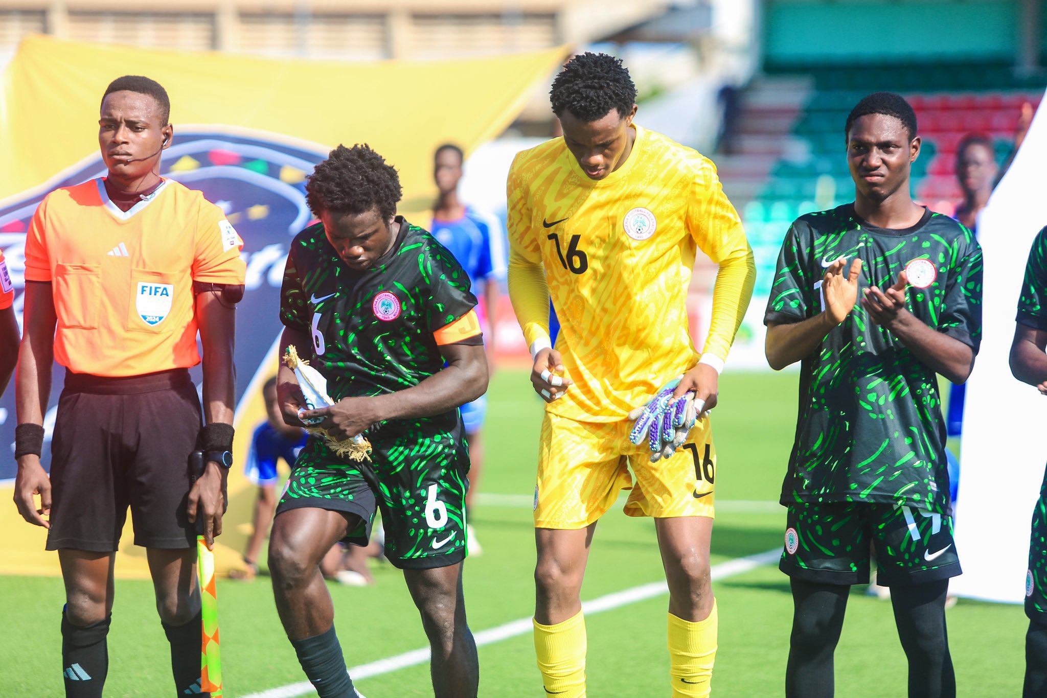 Ndidi schenkt Flying Eagles N5m tijdens WAFU U-20 Kampioenschap