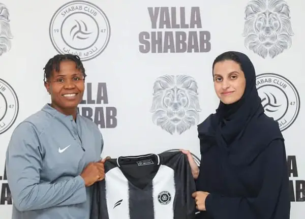 Nigeriaanse Super Falcons aanvaller sluit zich aan bij Saoedische club Al-Shabab