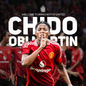 Obi-Martin tekent contract bij Manchester United