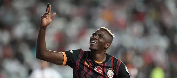 'Osimhen prijst geweldige goal in overwinning van Galatasaray op Antalyaspor'