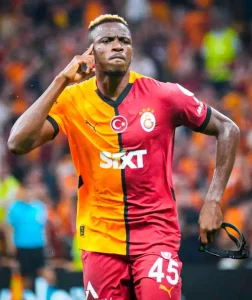 Osimhen scoort in Galatasaray's overwinning bij Antalyaspor in Turkije