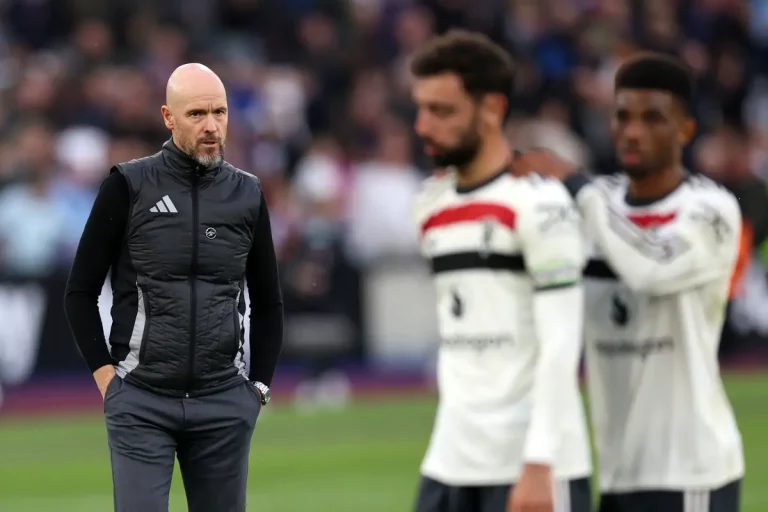 Ten Hag onder druk gezet als West Ham Man United verslaat in de EPL