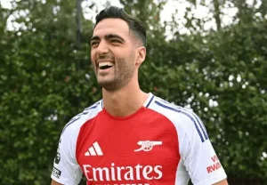 UCL: Merino traint met Arsenal-teamgenoten voorafgaand aan Arsenal vs PSG