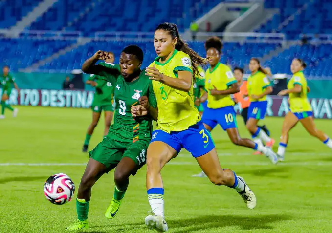 Zambia en Kenia verliezen van Brazilië en Engeland in openingswedstrijden van Groep U-17 WWC