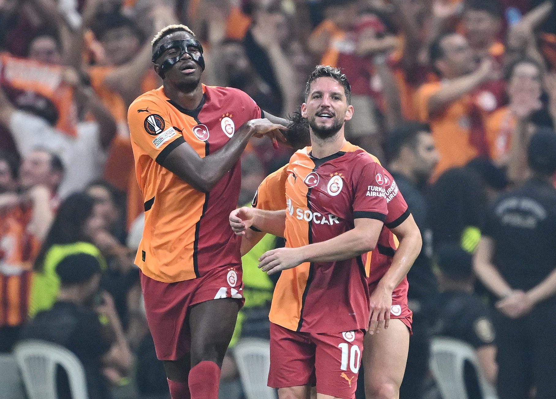 Europa League: Osimhen blikt terug op Galatasaray's overwinning op Tottenham