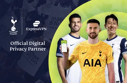 ExpressVPN werkt samen met Tottenham Hotspur om fans digitale privacy en beveiliging te bieden