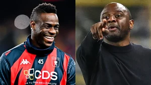 Geen conflict tussen Vieira en Balotelli - Zangrillo