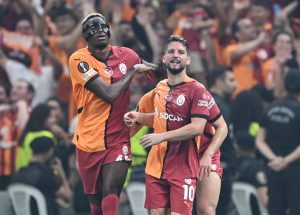 Osimhen reageert op de overwinning van Galatasaray op Samsunspor