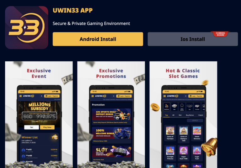 Recensie van Uwin33 Singapore Casino – Online Casino’s SG 2024