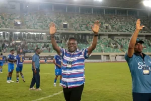 Eguma prijst Enyimba's dominante overwinning op Black Bulls in de CAF Confederation Cup