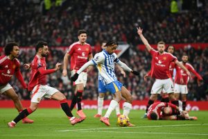 EPL: Minteh, Mitoma, Rutteh scoren als Brighton Man United verslaat