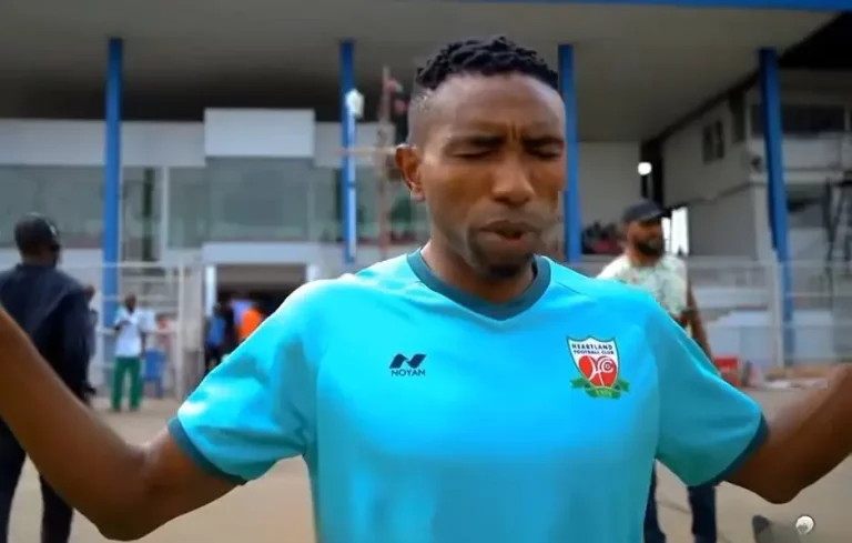 NPFL: Bassey van Heartland geniet van zijn match-winnende debuutdoelpunt tegen Lobi Stars