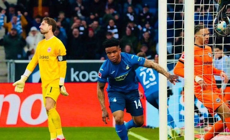 Orban viert eerste doelpunt voor Hoffenheim